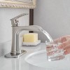 LunaLulinlk Sink faucet with countertop, bathroom faucet for sink, single hole single handle faucet - 2 of 4