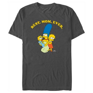 Men's The Simpsons Marge Best Mom Ever T-Shirt - 1 of 4