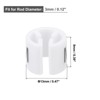 Unique Bargains Plastic Reusable Easy to Recognize Clothes Hanger Marker Color Coding 150 Pcs - 2 of 4