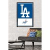 Trends International MLB Los Angeles Dodgers - Logo 22 Framed Wall Poster Prints - image 2 of 4