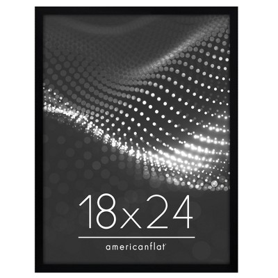Americanflat Poster Frame - Perfect for Photos and Artwork - Black