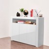 Sideboard Buffet Cabinet with Storage, 51" Wood Coffee Bar Cabinet, Storage Display Cabinet, Kitchen Pantry Cabinet for Kitchen Dining Room Entryway - 2 of 4