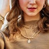 sanctuaire Thick Hoop Statement Earrings Gold - 4 of 4