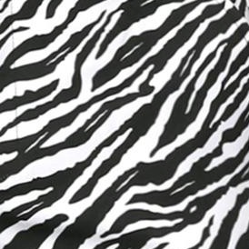 black white