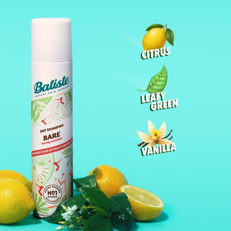Batiste Bare Dry Shampoo Barely Scented, 5 of 14