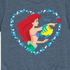 Girls' - Disney Princess - Ariel Short Sleeve Graphic T-Shirt - 2 of 4