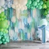 PartyWoo Crepe Paper Streamers Blue Pastel Green Lime White 8 Rolls 656 ft 1.8 Inch x 82 Ft Roll - 4 of 4