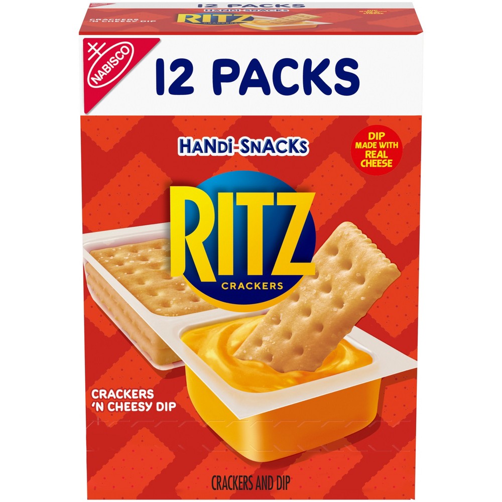 UPC 044000811570 product image for Handi-Snacks Ritz Crackers 'N Cheese Dip - 12ct/11.4oz | upcitemdb.com