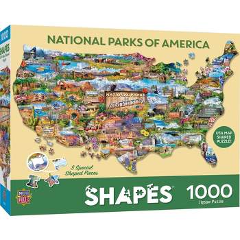  Buffalo Games - National Park Patches - 1000 Piece Jigsaw  Puzzle, Blue for Adults Challenging Puzzle Perfect for Game Nights - 1000  Piece Finished Size is 26.75 x 19.75 : Toys & Games