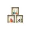 HomeRoots Set of Three Len Faux Niche 3D Peel and Stick Wall Decals - 3 of 3