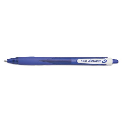 Pilot RexGrip BeGreen Retractable Ball Point Pen Blue Ink 1mm Dozen 32371