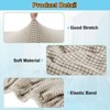 Unique Bargains Polyester Rectangular Stretchy Elastic Stool Cover - 3 of 4