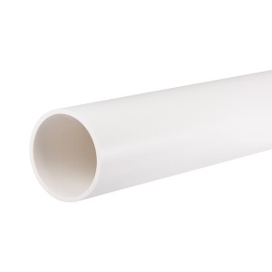 Unique Bargains PVC Water Plumb Crafts Cable Sleeve Rigid Round Pipe 14" - 1 of 4