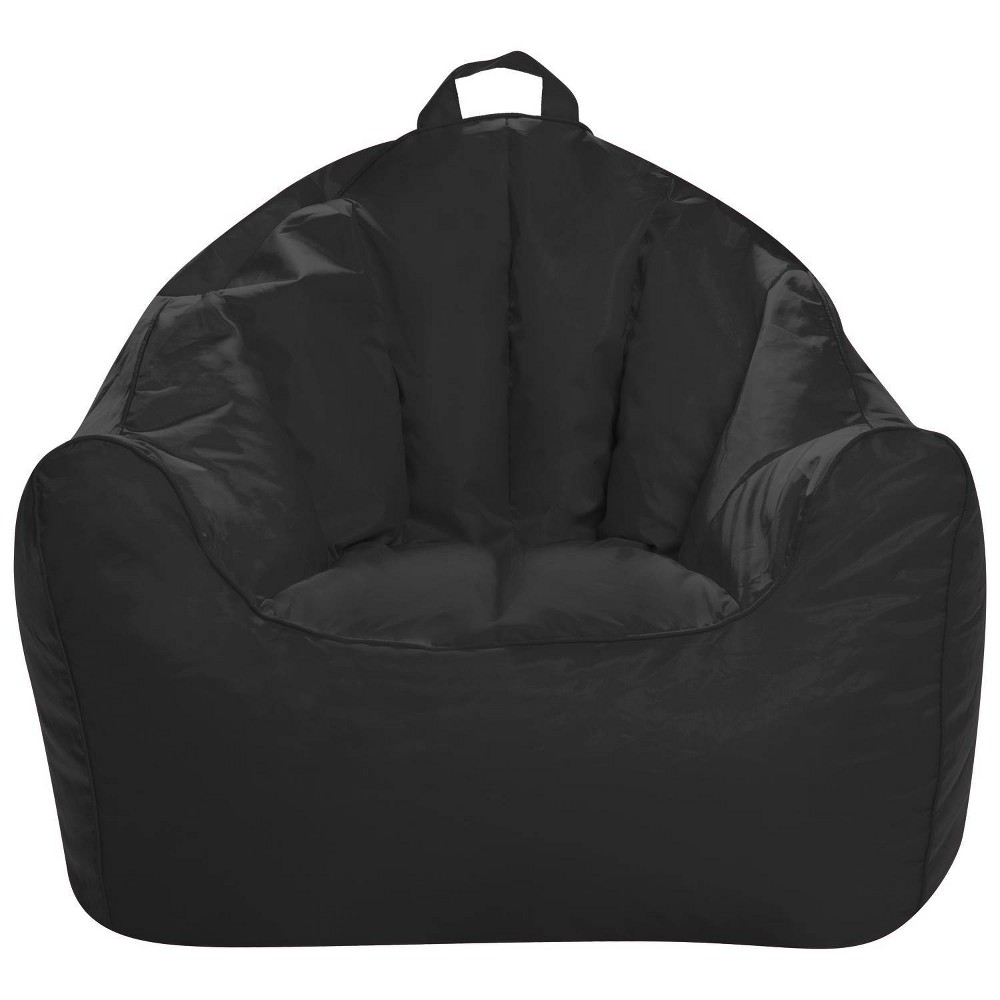 Photos - Bean Bag 29" Malibu Lounge  Chair Black - Posh Creations