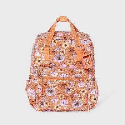 Floral Print Full Square Backpack - Wild Fable™