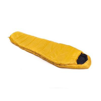 Snugpak Basecamp Sleeper Expedition Sleeping Bag with Compression Stuff Sack, Insulated, Amber Yellow