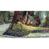 Manual Woodworks and Weavers Tapestry Throw – Thomas Kinkade “A Peaceful Retreat” Blanket, 60x50 - 3 of 3