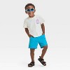 Grayson Mini Toddler Boys' Kindness Short Sleeve T-Shirt - White - 4 of 4