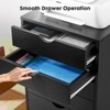 MAYEERTY 5-Drawer Mobile File Cabinet, Storage Cabinet Dressers with Wheels Mobile Organizer Drawers for Office, Bedroom, Home - 3 of 4