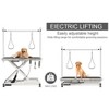 49.6" Electric Pet Grooming Table With Double Arms & Ring Heavy Duty Electric Grooming Table, Height Adjustable From 8 Up To 36inch For Dogs & Cats - 4 of 4