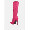 Playdate High Heeled Calf Boots Women - 3 of 4