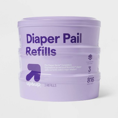 Diaper Pail Refill Bags - 3pk - up&up™