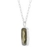 Silpada 'Olivine' Sterling Silver Green Cubic Zirconia Pendant Necklace, 18" + 2" - 2 of 4