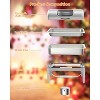 Roll Top Chafing Dish Buffet Set, 9QT Rectangular Stainless Steel Catering Food Warmer with Glass Window for Wedding, Parties, Banquet, Full Size Pan - 4 of 4