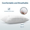 FAPO Premium Comfort Pillow, Soft, Breathable & Supportive for All Sleeping Positions, Removable Washable Cover, Great for Neck & Back Support - 3 of 4