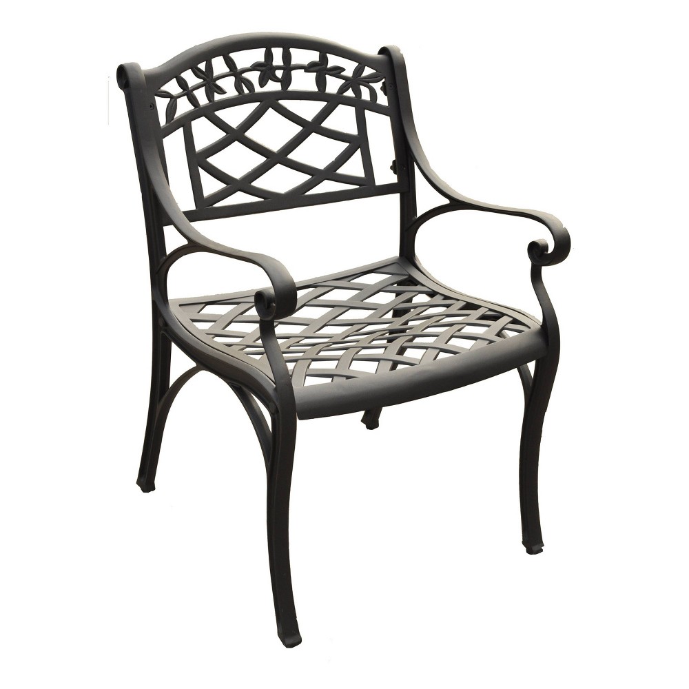 Photos - Garden Furniture Crosley Sedona 2pk Outdoor Armchairs - Black  