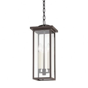 Troy Lighting Eden 3 - Light Pendant in  Bronze Clear Shade - 1 of 4
