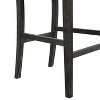 41"H Bar Stools Set of 2, Upholstered Accent Dining Stool Chairs with Footrest for Kitchen/Bedroom/Dining Room -Merax - 4 of 4