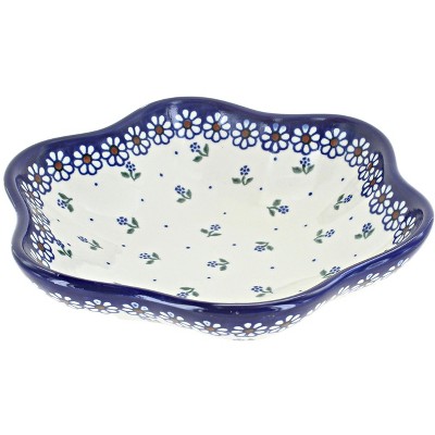 Blue Rose Polish Pottery Jubilee Medium Daisy Bowl