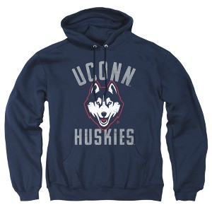 University of Connecticut Official Huskies Logo Adult Pull-Over Hoodie - 1 of 4
