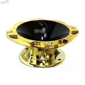 DJL SHORT 2" BOLT ON HORN BLACK GOLD - 1 of 1