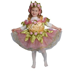 Dress Up America Flower Girl Ballerina Costume for Toddler Girls - 1 of 1