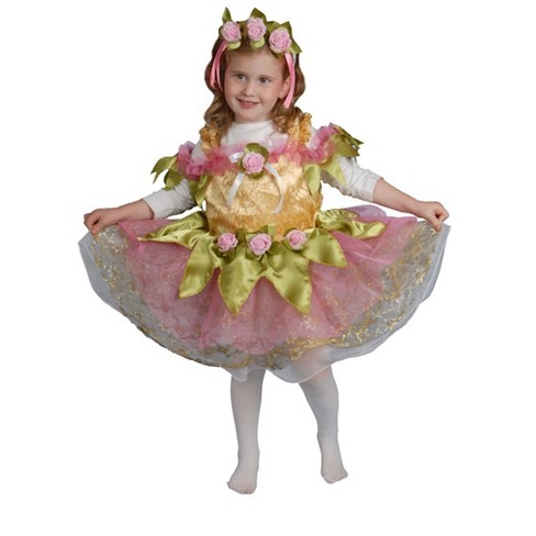 Dress Up America Flower Girl Ballerina Costume for Toddler Girls Toddler 2