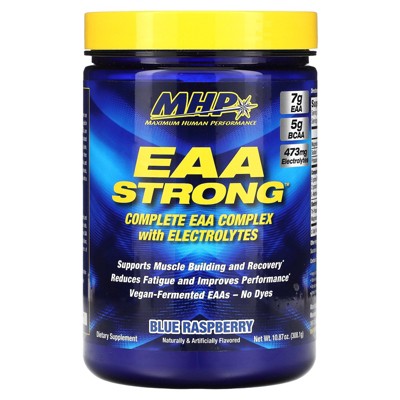 MHP EAA Strong, Blue Raspberry, 10.87 oz (308.1 g)