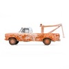 Greenlight 1/64 1973 Ford F-100 with Drop-In Tow Hook, Weathered White, Blue Collar Collection Series 14 35300-B - 3 of 4