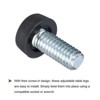 Unique Bargains Metal Non-Skid Adjustable Furniture Leveling Feet for Table - 4 of 4