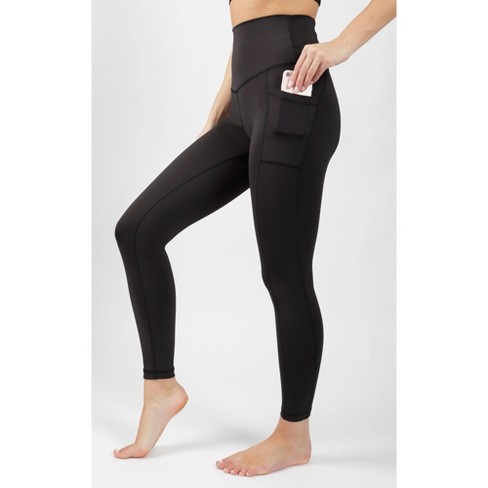 90 Degree By Reflex, Pants & Jumpsuits, Nwt 9 Degree By Reflex Black  Ankle Leggings With Side Pockets Size M Rn 44527