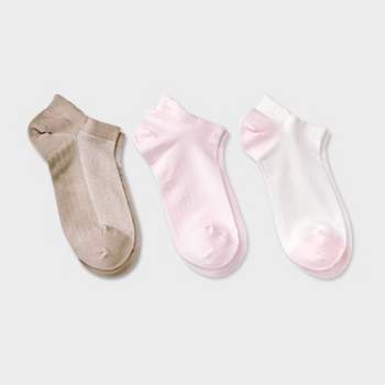 Women's 3pk Featherlight Super Soft Fine Gauge Knit Low Cut Socks - Universal Thread™ 4-10