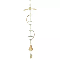 Home & Garden 27.0" Insect Wind Chime With Bell Bee Yard Decor Ganz  -  Bells And Wind Chimes