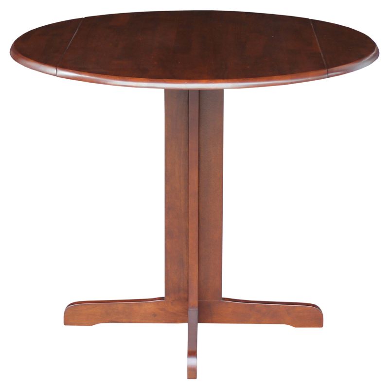 Oval 36" Dual Drop Leaf Table - International Concepts, 1 of 5