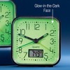 Collections Etc Glow in the Dark Alarm Clocks - 2 pc Green - 4 of 4