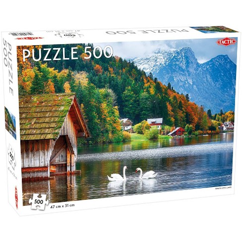 Tactic Swans On A Lake Jigsaw Puzzle - 500pc : Target