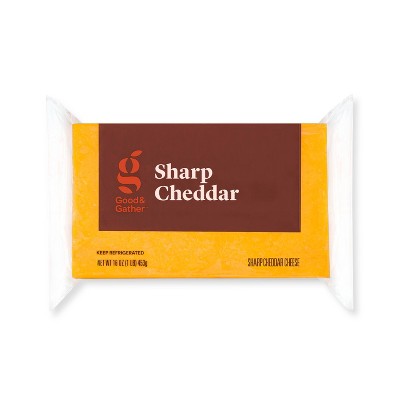 Sharp Cheddar Cheese - 16oz - Good & Gather&#8482;