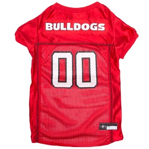 NCAA Georgia Bulldogs Pets Mesh Jersey - 1 of 4