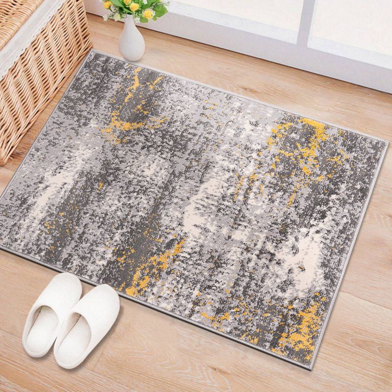 World Rug Gallery Prague Distressed Abstract Area Rug, 2 of 9