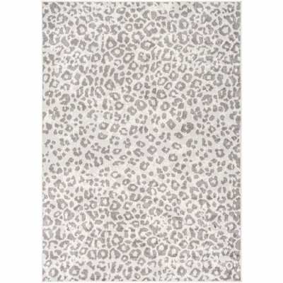 Hauteloom Nagambie Leopard Print Area Rug